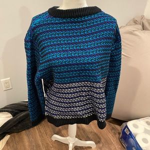 multicolor sweater